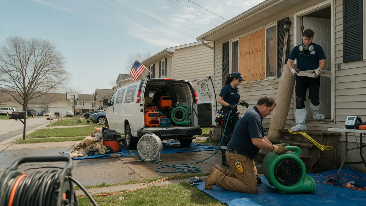 Water Damage Restoration in Bernice, LA near me